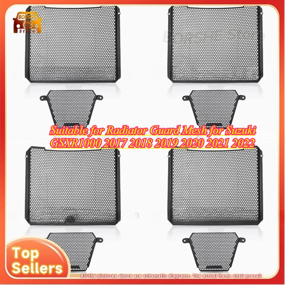 

Suitable for Radiator Guard Mesh for Suzuki GSXR1000 2017 2018 2019 2020 2021 2022 Radiator Protector Cover