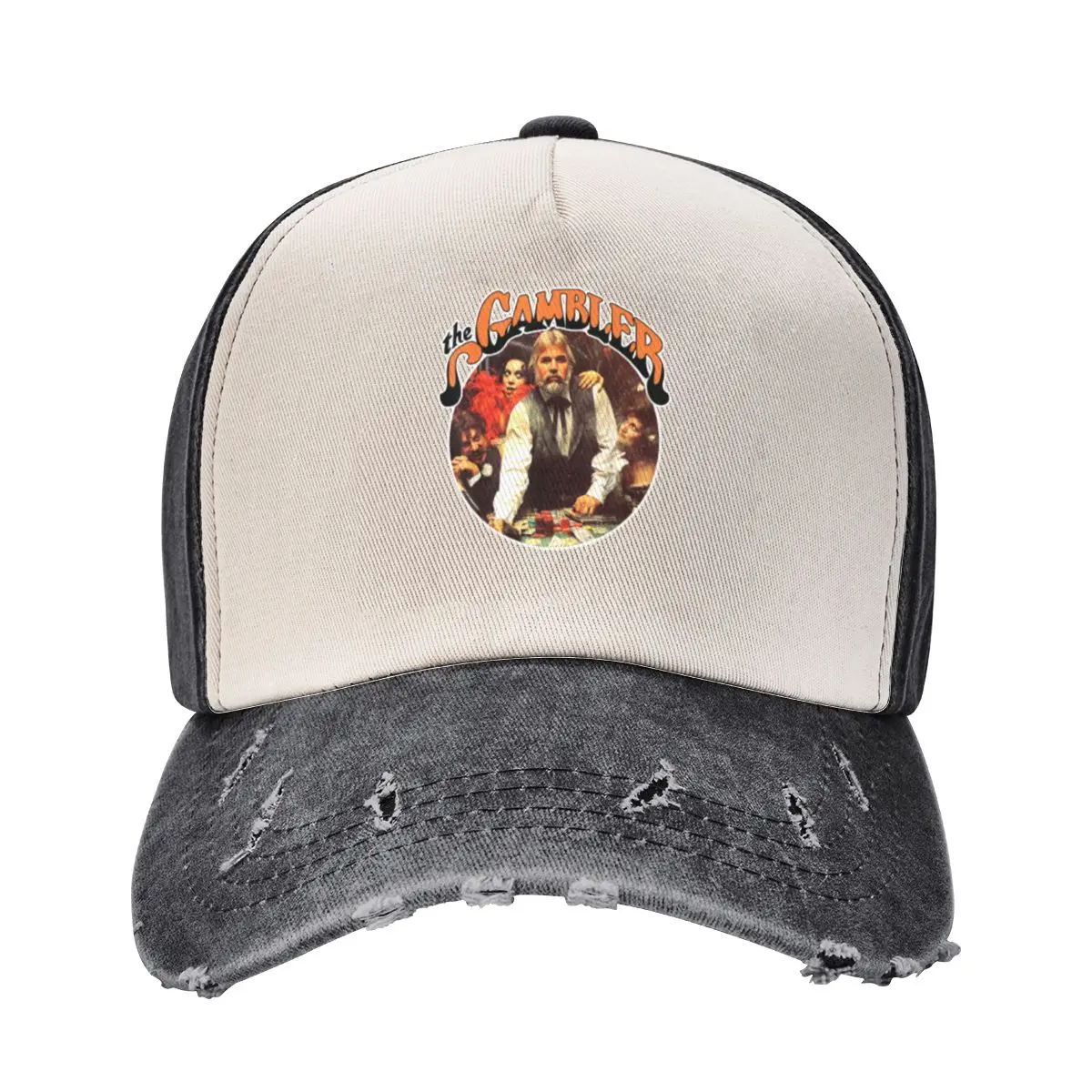 

American Singer Kenny Rogers Vintage The Gambler Baseball Cap funny hat Snap Back Hat party Hat tea Caps Women Men's