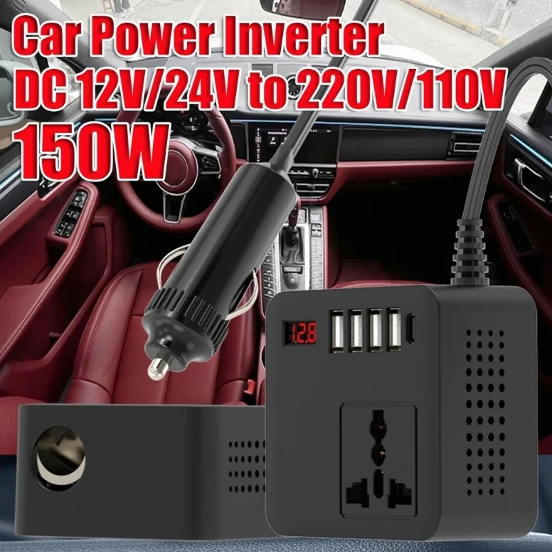 D5BE Stable Vehicle Power Converter with Enhanced Cooling Systems & LED Indicators