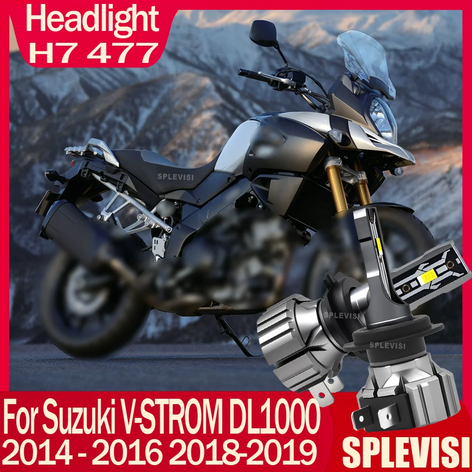 

Long Service Life Clearer and More Durable Easy Installation Motorcycle Headlight For Suzuki V-STROM DL1000 2014-2016 2018-2019