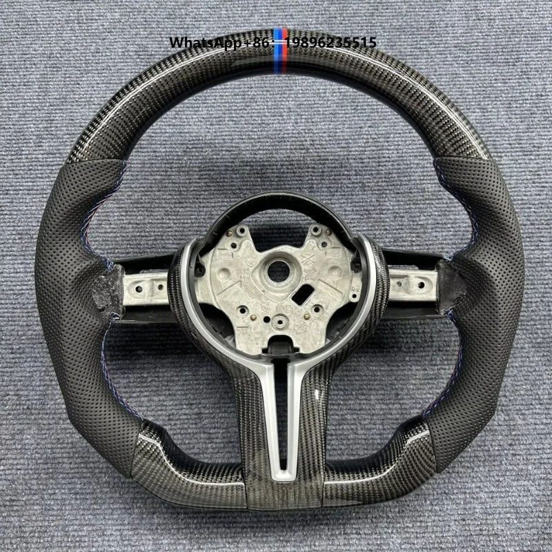 Carbon Fiber Car Steering Wheel M3 M4 M5 All Series Modification Upgrade With Sport M Performance Car Steering Wheel