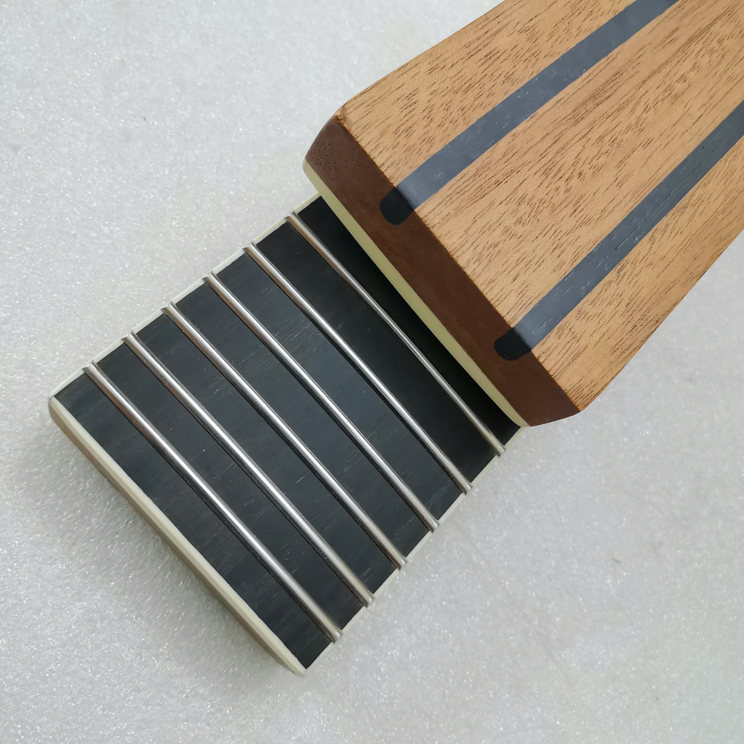 8 Strings 24 Frets Mahogany  Engineered wood Fingerboard  9.6mm Tuner Hole Guitar Neck