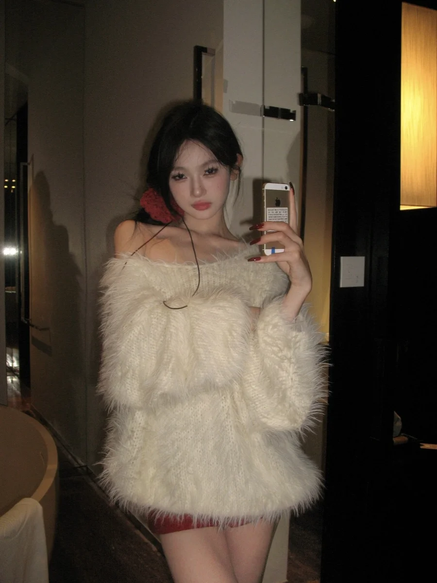 

Sweaters Jumpers Pullovers Women New Style Knitted Beautiful Pocket Femme Fall Preppy Campus College Academy Scholar Student BF