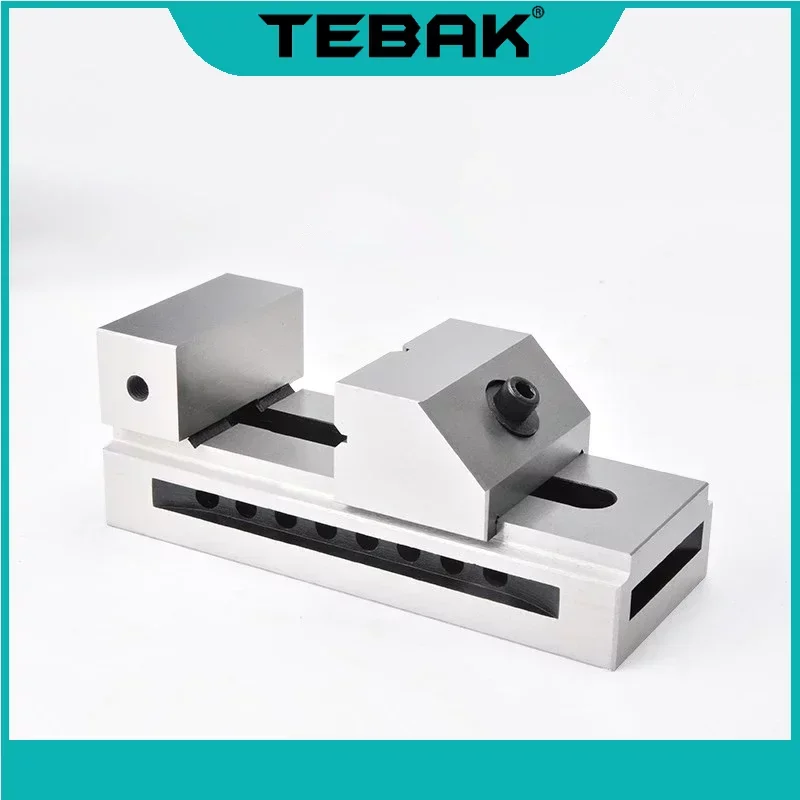 

High Precision Vise QKG73 Vise 3Inch Fast Moving CNC Gad Tongs Plain For Surface Grinding Milling EDM Machine