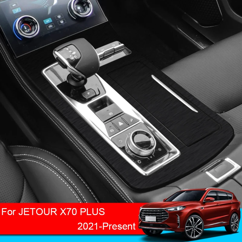 

Car Interior Sticker For Jetour X70 PLUS 2021-2025 Lifting Window Panel Decal Gear Box Dashboard Film Internal Auto Accessory