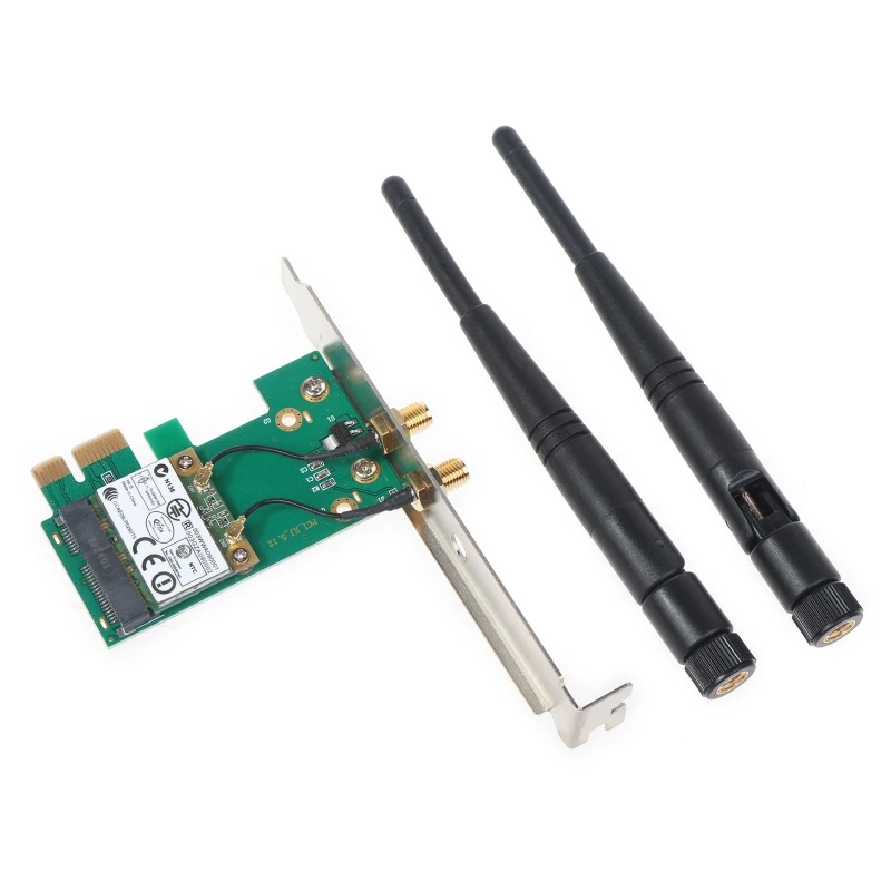 AR9287 PCIe WiFi-kaart voor PC Single Band draadloze netwerkkaart (2,4 Ghz) voor gaming-streaming Ondersteuning voor venster