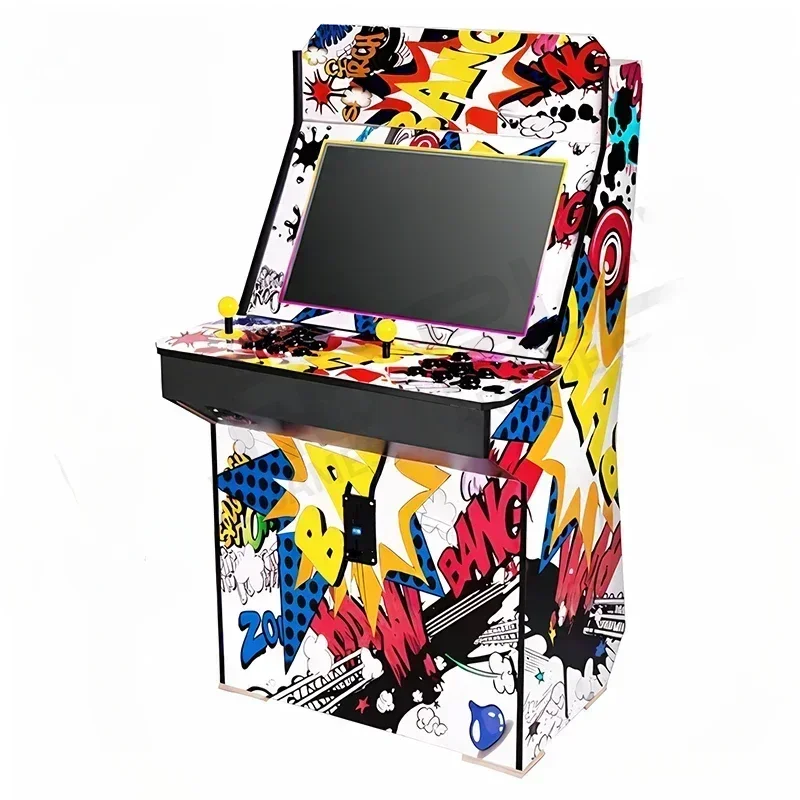 Arcade Large Game Machine Street Fighter Fighting Machine Coin Operated Commercial Nostalgic Arcade LCD Game Machine