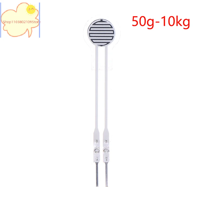 

【HT】1pcs DF9-40 High Resistance Type Thin Film Pressure Sensor 50g-10kg Flexible Pressure Resistor Electrical Force Sensor