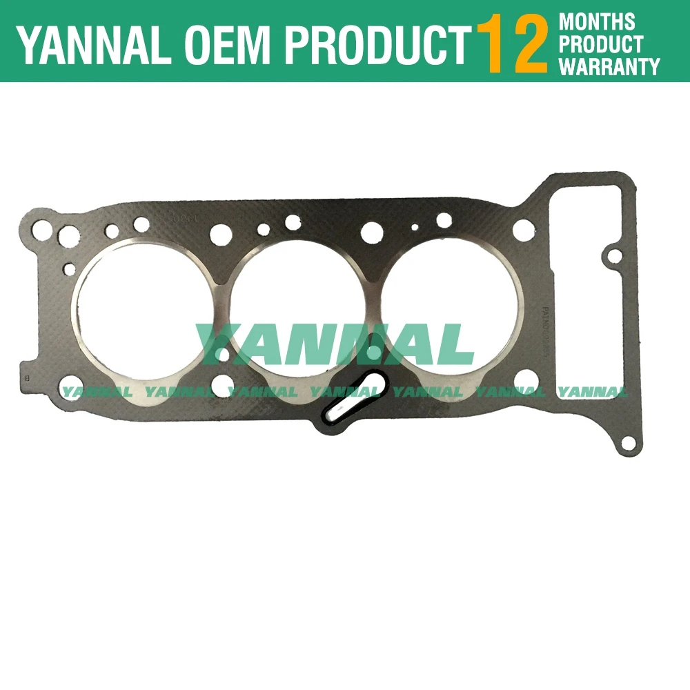 

Cylinder Head Gasket For Isuzu 3KR1 3KR2 Engine Fit SUMITOMO S80F2 S80FX S90FX