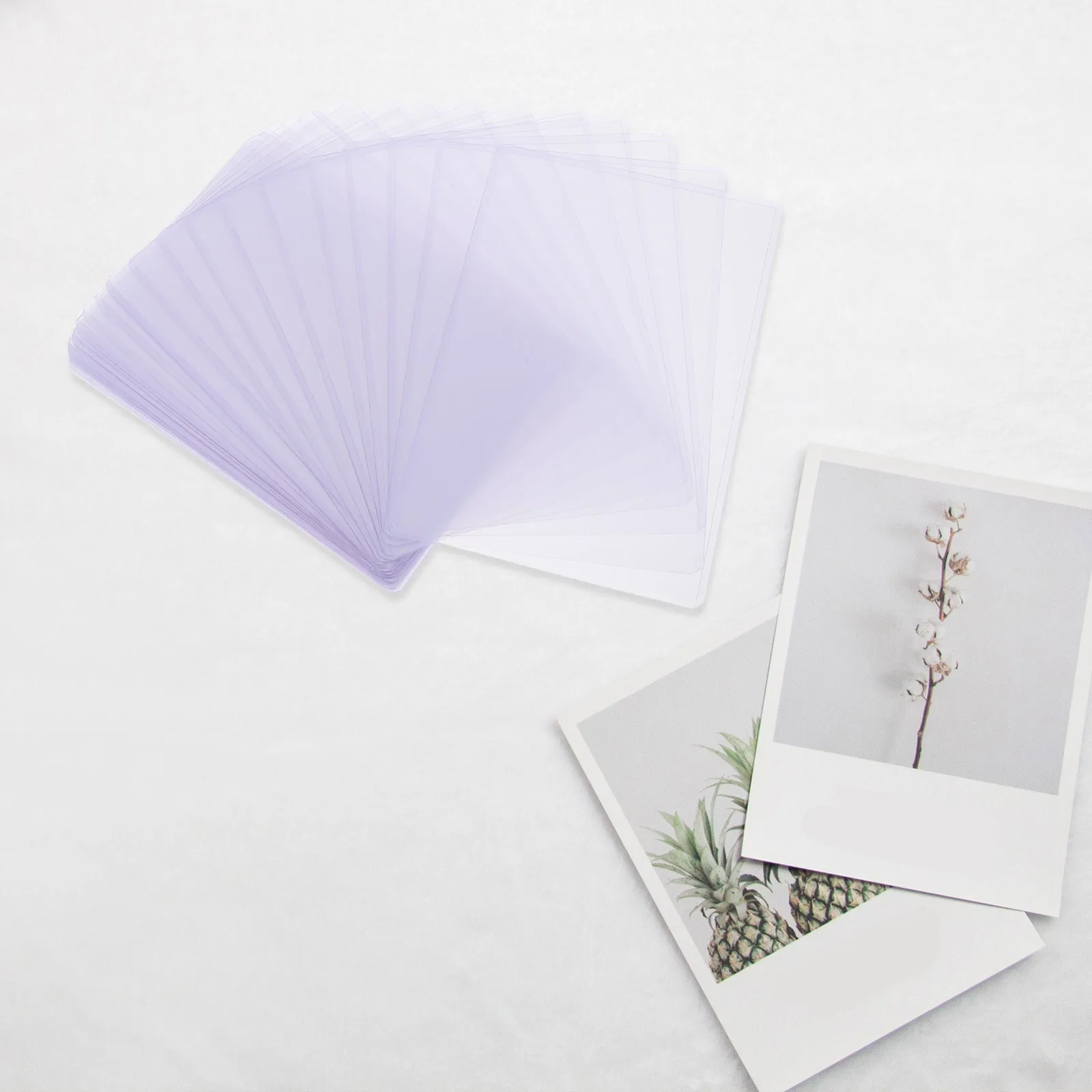 30 buste per carte in plastica rigida trasparente, protezioni trasparenti per carte fotografiche B6, portadocumenti, protezioni per maniche per uso di archiviazione