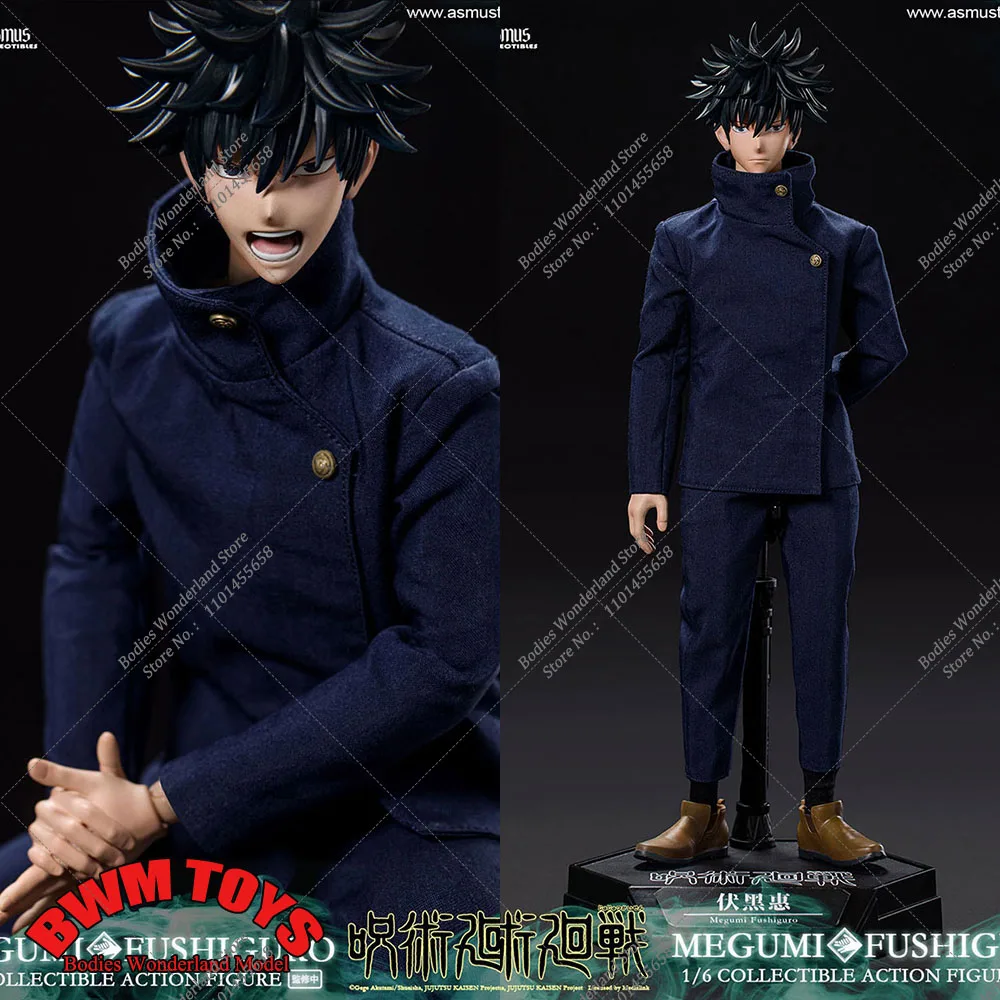 Asmus JJKS03A 1/6 Scale Collectible Japanese Anime Jujutsu Kaisen Fushiguro Megumi Full Set 12Inch Male Solider Action Figure