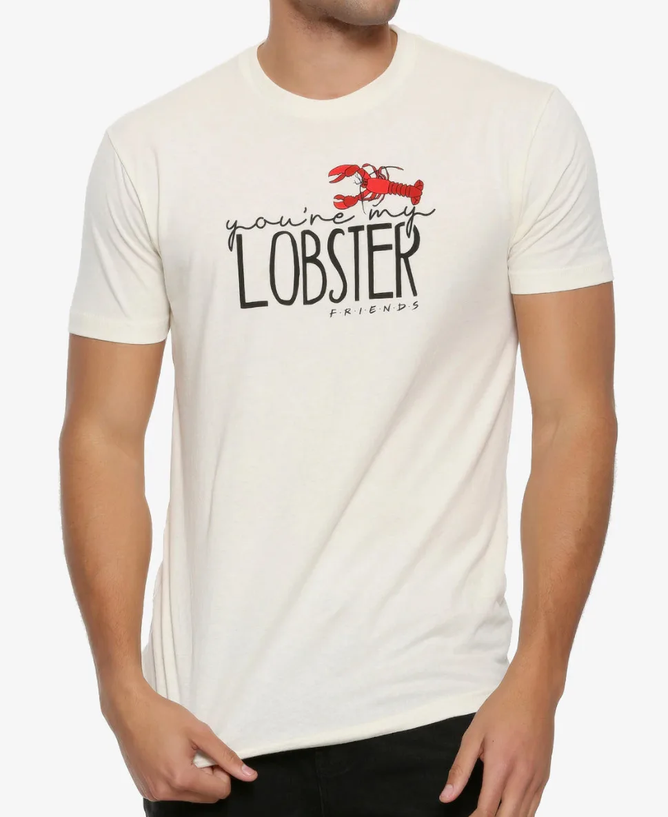 Friends Tv Show 90'S Sitcom You'Re My Lobster T Shirt New Authentic Official