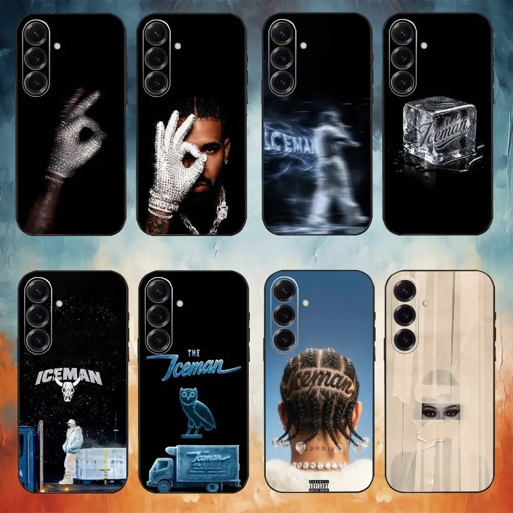 D-Drake Iceman Phone Case For Samsung Galaxy A20,21s,22,31,32,52,53,72,73,80,91 Soft Black Shell
