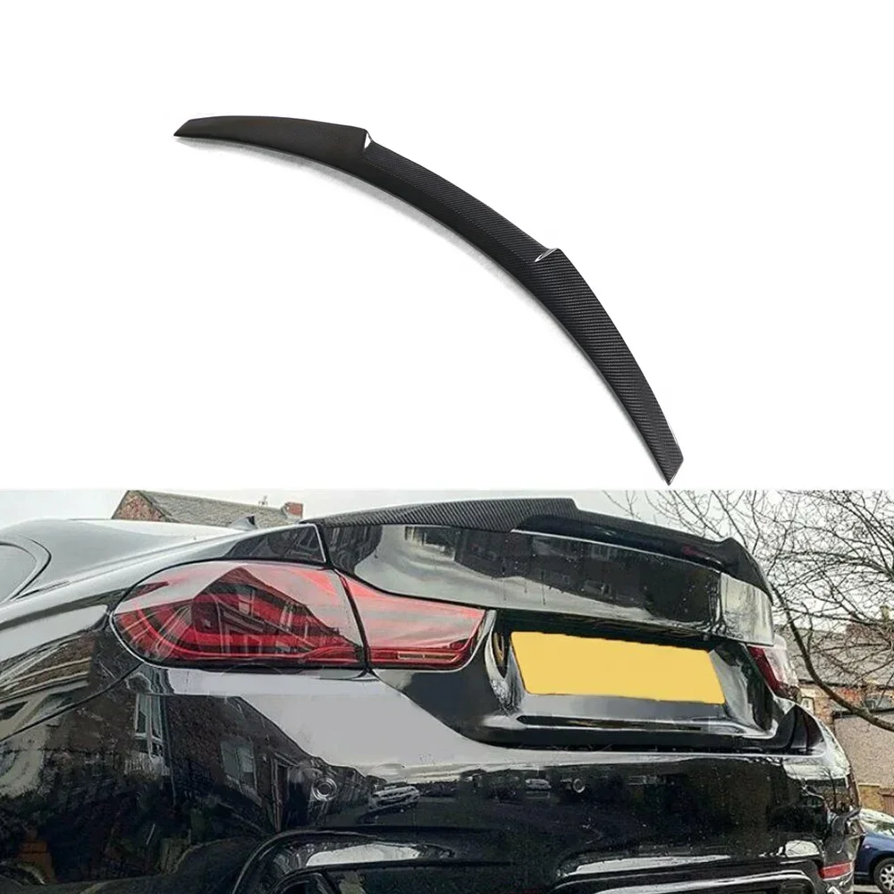 

V Type Trunk Ducktail Lip Wing Spoiler Carbon Fiber Rear Car Spoiler For BMW F32