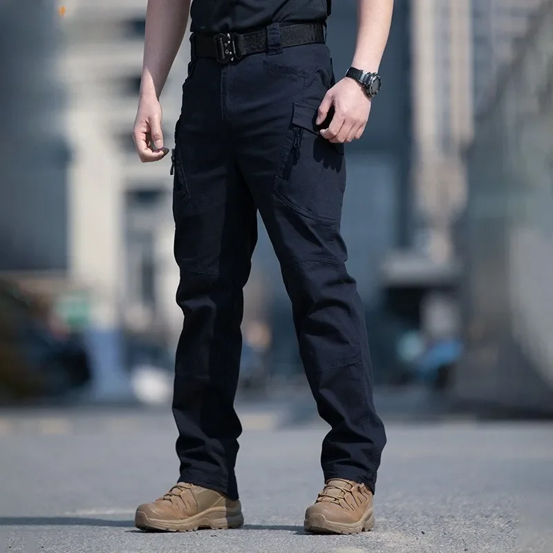 

Осенне-зимние тактические брюки-карго, мужские армейские брюки в стиле милитари, повседневные мужские брюки с несколькими карманами для работы и пешего туризма