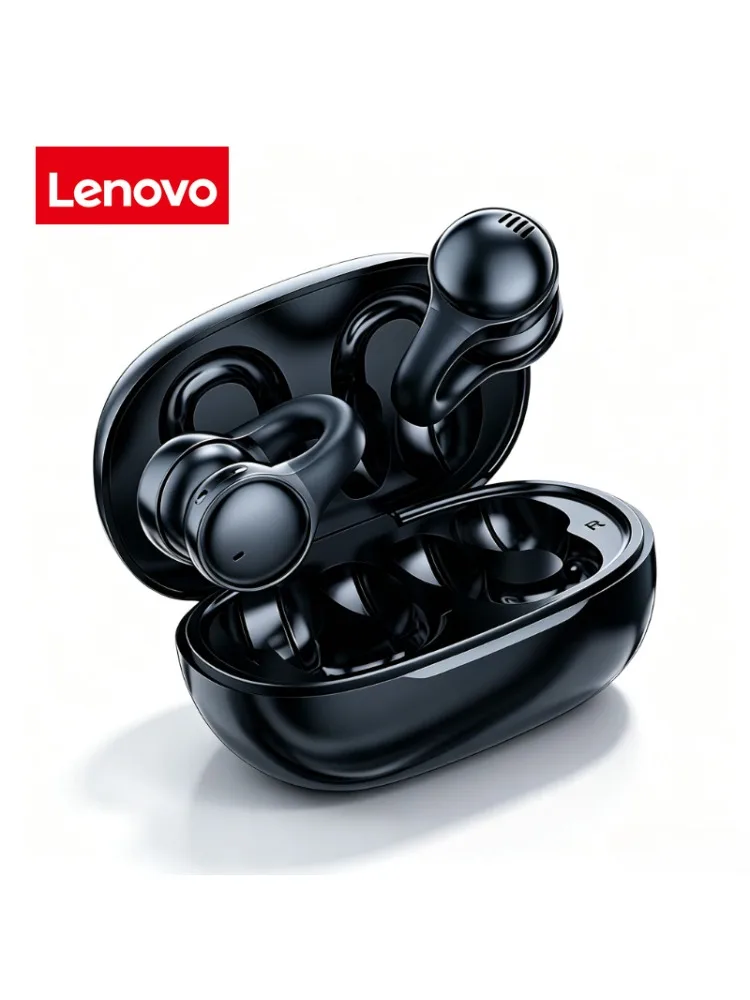 Lenovo Wireless Bluetooth Headphones, Multifunctional Gaming, Sports, and Music Headphones, Compatible with iPhone and Xiaomi