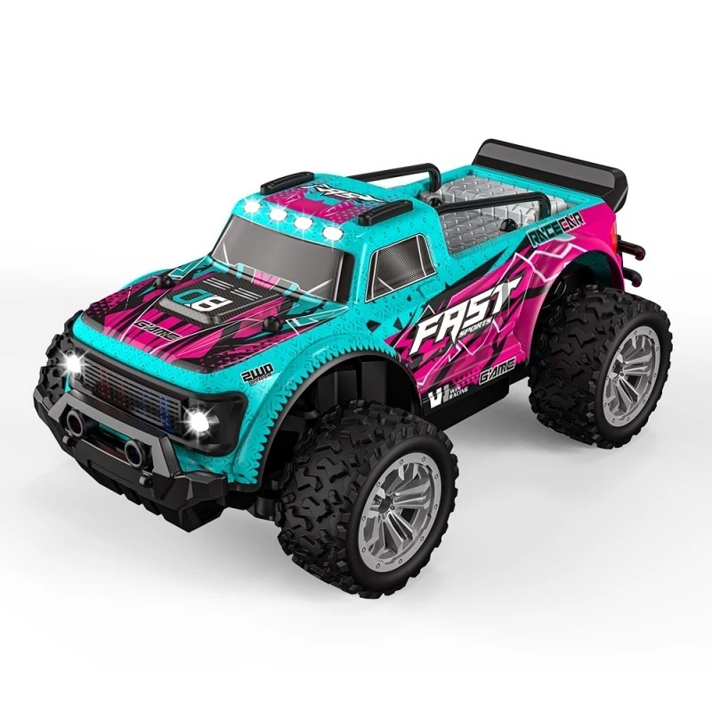 Kf23/24 escala 1:20 4wd rc monster truck de alta velocidade controle remoto fora de estrada escalada carro deriva dublê brinquedo presente para meninos crianças
