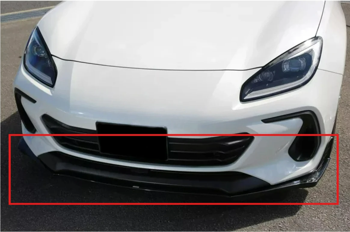 

Aero-Optimized FORSubaru BRZ ZD8 Front Bumper Lip Real Carbon Fiber 2022