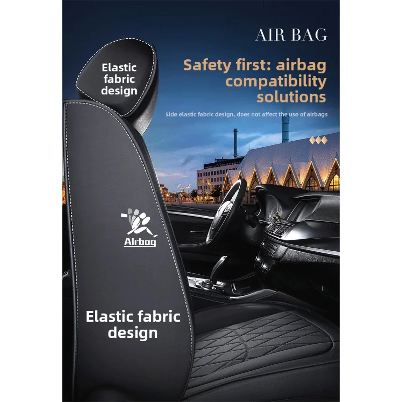 التغطية الكاملة العالمي بولي Leather الجلود مقعد السيارة يغطي لمازدا 3 CX-5 2 5 6 CX-3 CX-4 CX-7 CX-9 RX-8 CX-30 CX-50 اكسسوارات السيارات