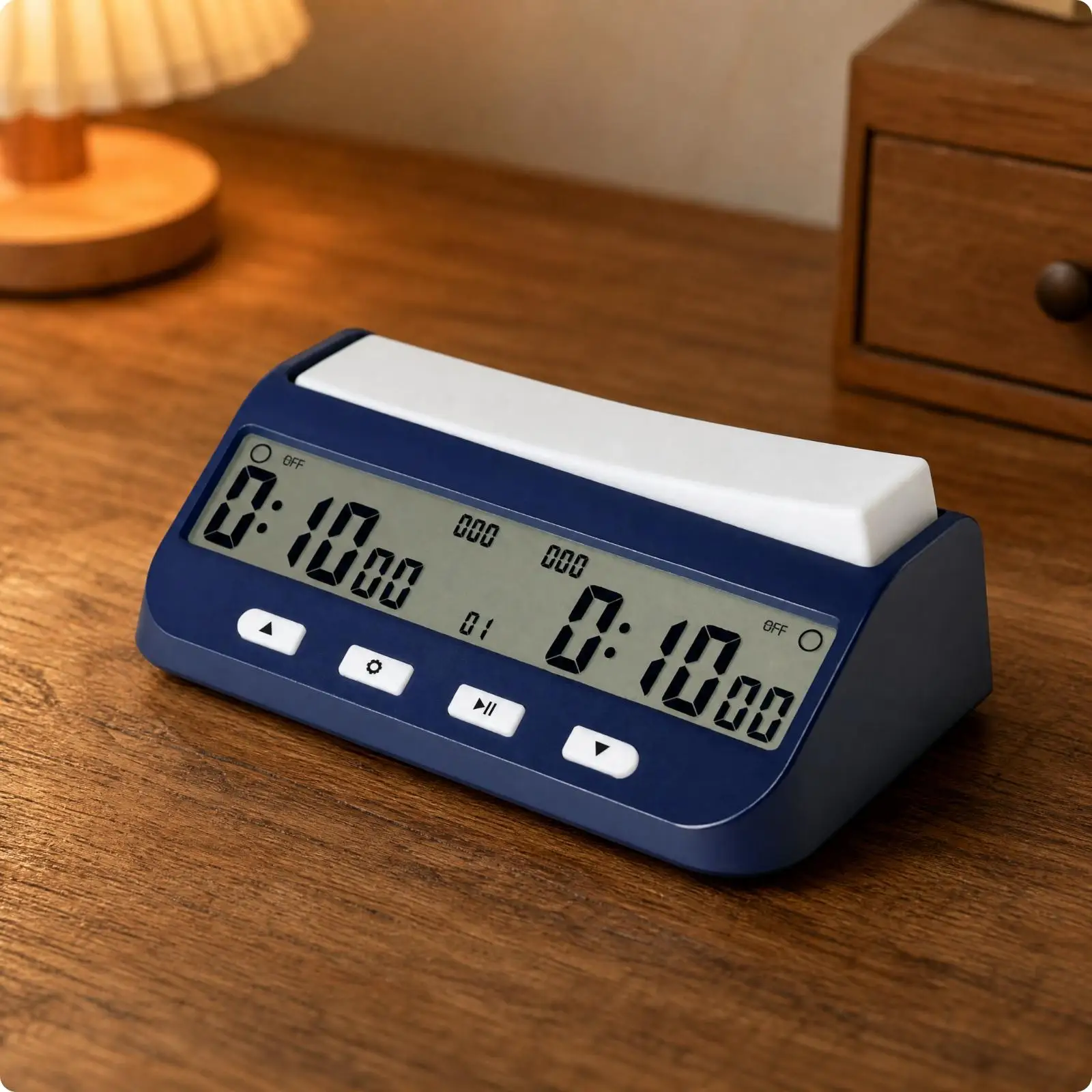 Portable Digital Chess Clock Timer for Club Matches and Training with Silent Operation