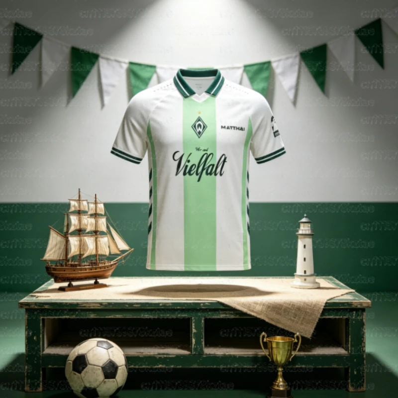 2026 Fashion Football Fan Retro Logo Stripe Fast Polyester Breathable Quick Drying T-shirt Family Matching Jersey