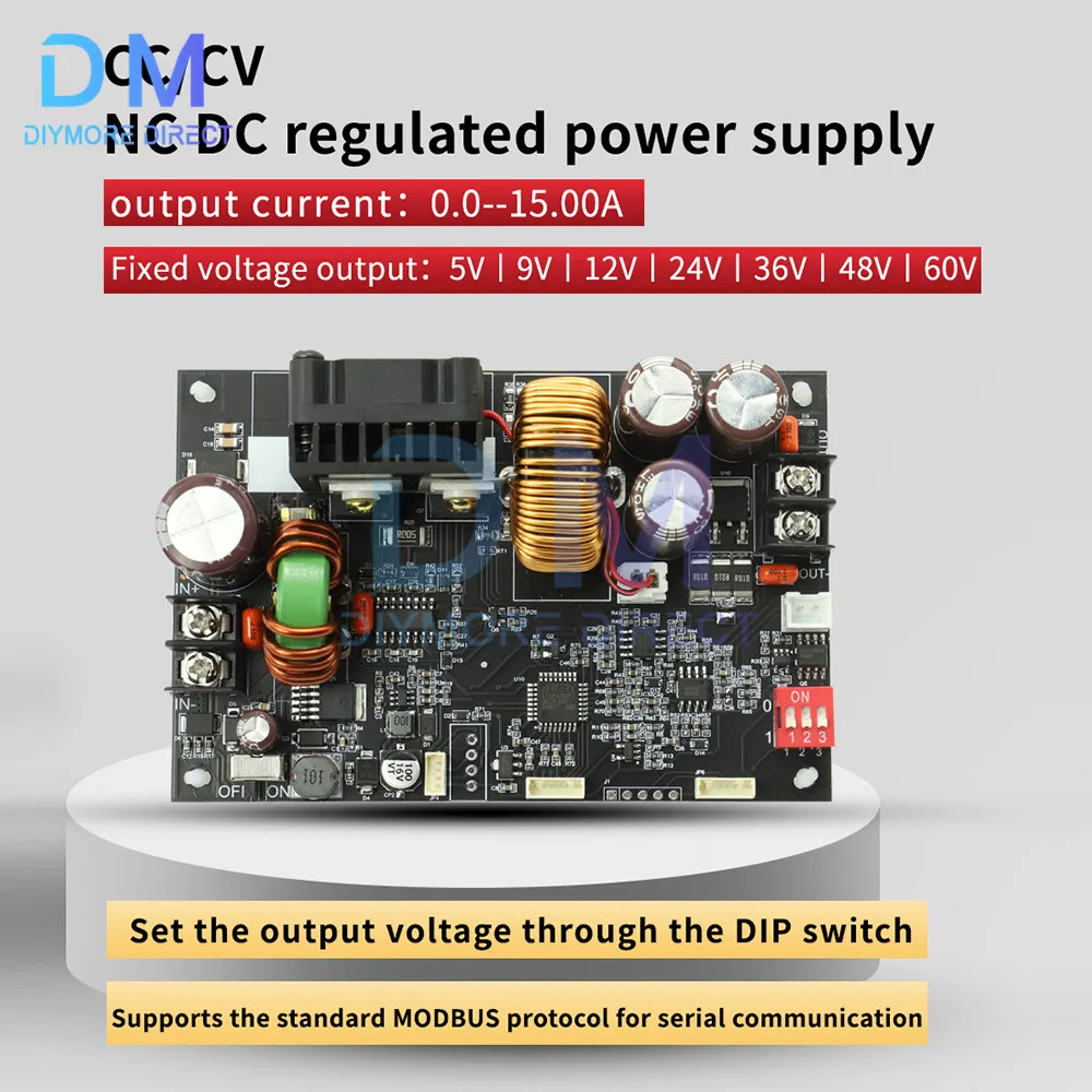 XY6015L CNC regulowane napięcie zasilania stabilizowane DC stałe napięcie i stały prąd 15A/900W moduł obniżający napięcie