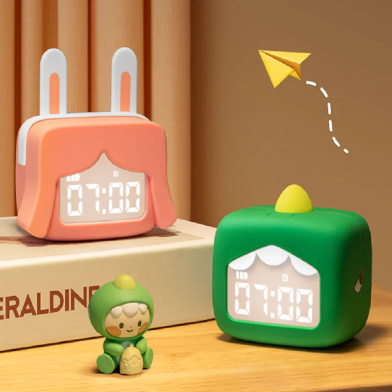 Talking Smart Bedside Alarm Clock Student Timer Child Boy Dedicated Electronic Desktop Alarm Clock