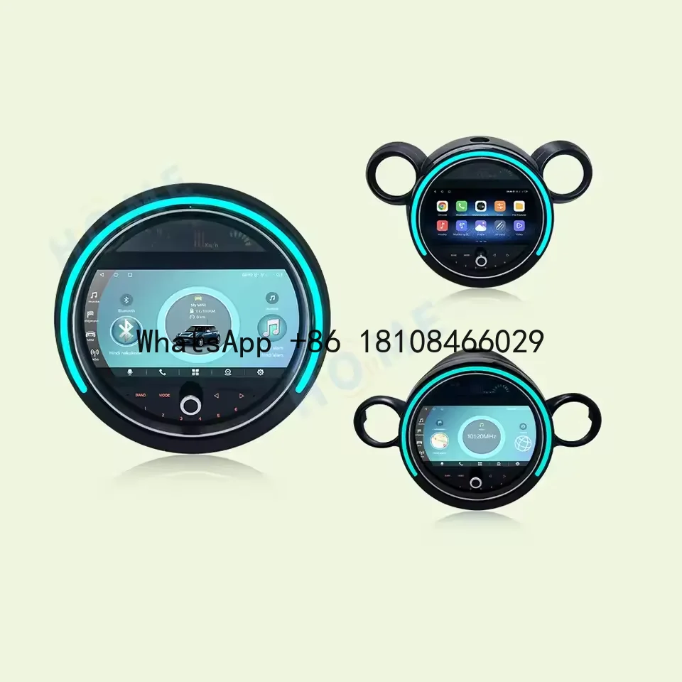 

9 "Android 12 Qualcomm GPS Navigation Carplay Video and Audio Player Stereo for BMW Mini Cooper R56 R57 R58 R60 2007-2017 DSP BT