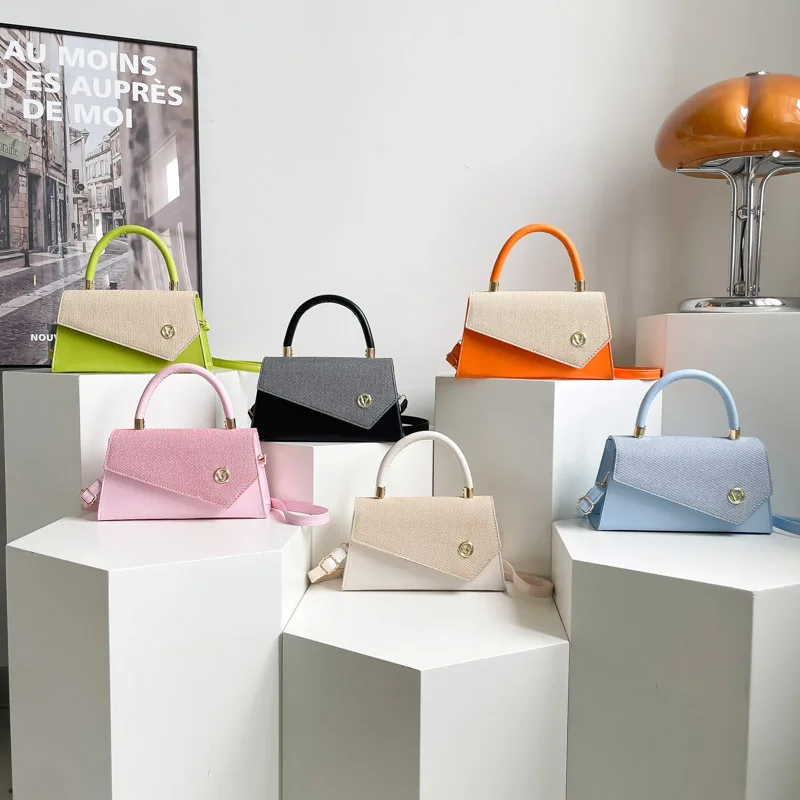 

Chic Korean Style Handbag - 2025 Summer New Square Crossbody Shoulder Bag Minimalist Casual Fashion