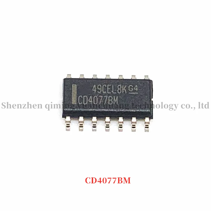 50 PCS CD4077BM SOP - 14 CMOS four-way xor logic gate and door inverter IC integrated circuit