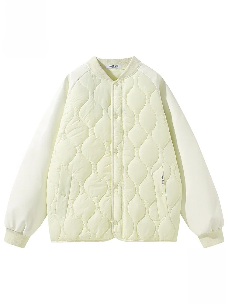 

PaulFrank Men's Casual Baseball Collar Cotton Jaet Loose Fit Outdoor Warm Winter Coat Polyester Fiber Long Sve Youth Fas...