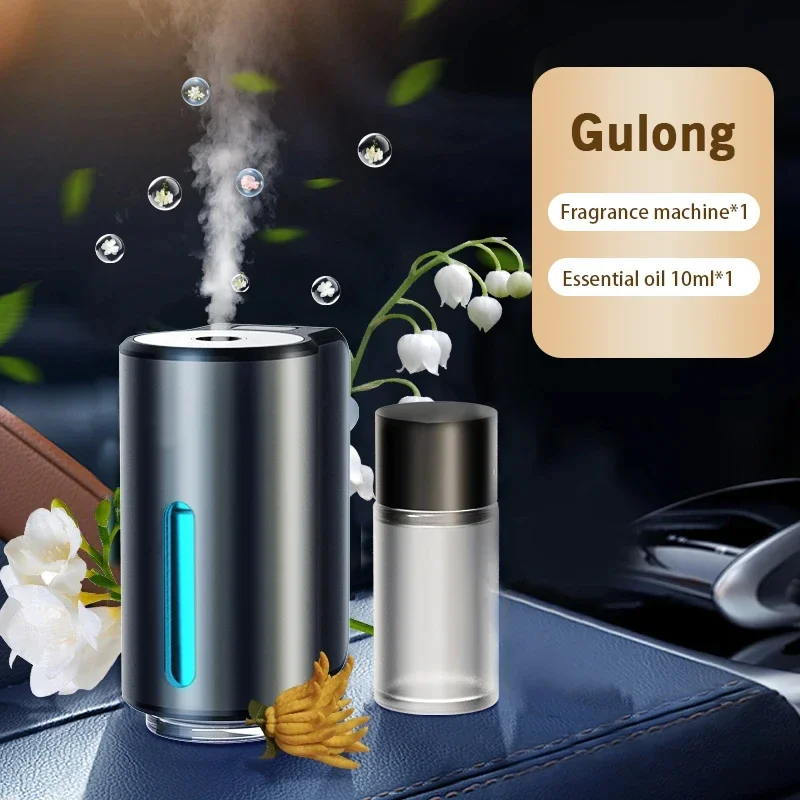 Auto Luchtverfrisser Elektrische Auto Geurverspreider Auto Air Vent Essentiële Olie Mist Luchtbevochtiger Geurverspreider Aromatherapie