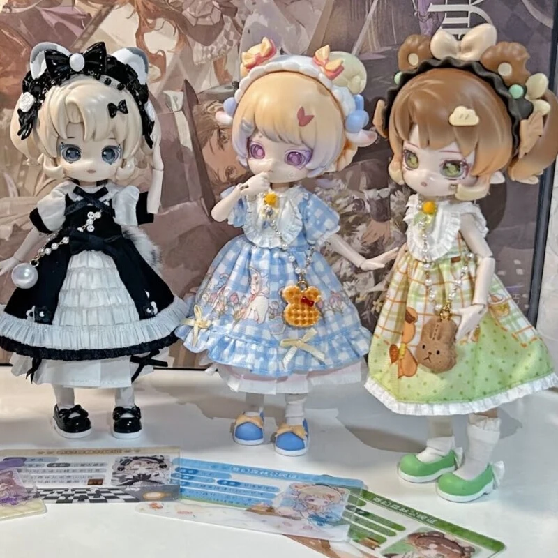 

Оригинальная 1/12 Bjd слепая коробка Minty Fantasy ПВХ лес Bjd фигурка животного 12-точечная подвижная модель настольные подарки на день рождения игрушка