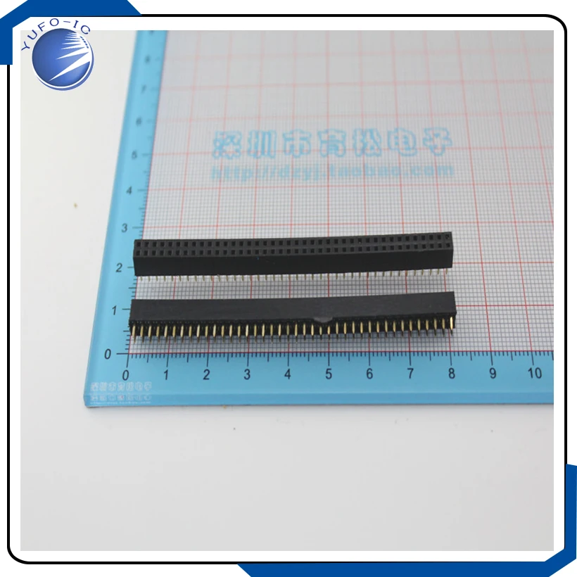 5pcs/lot  2.0MM 2*40 a parent row seat row seat female pin header strip Connector 2X40PIN 2*40P