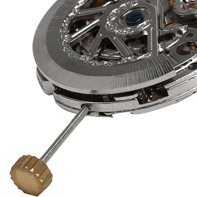 Automatic Mechanical Movement Hollow Out Three-Needle Movement Gold Machine For 8205 Movement Watch Accessories