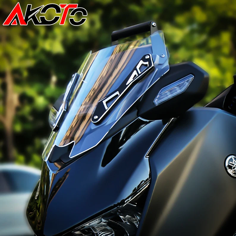 Für Yamaha X-MAX 300 Neue Windschutzscheibe Halterung Motorrad Zubehör Windschutzscheibe Halter Halterung Kit Aluminium XMAX300 Xmax 2025 +