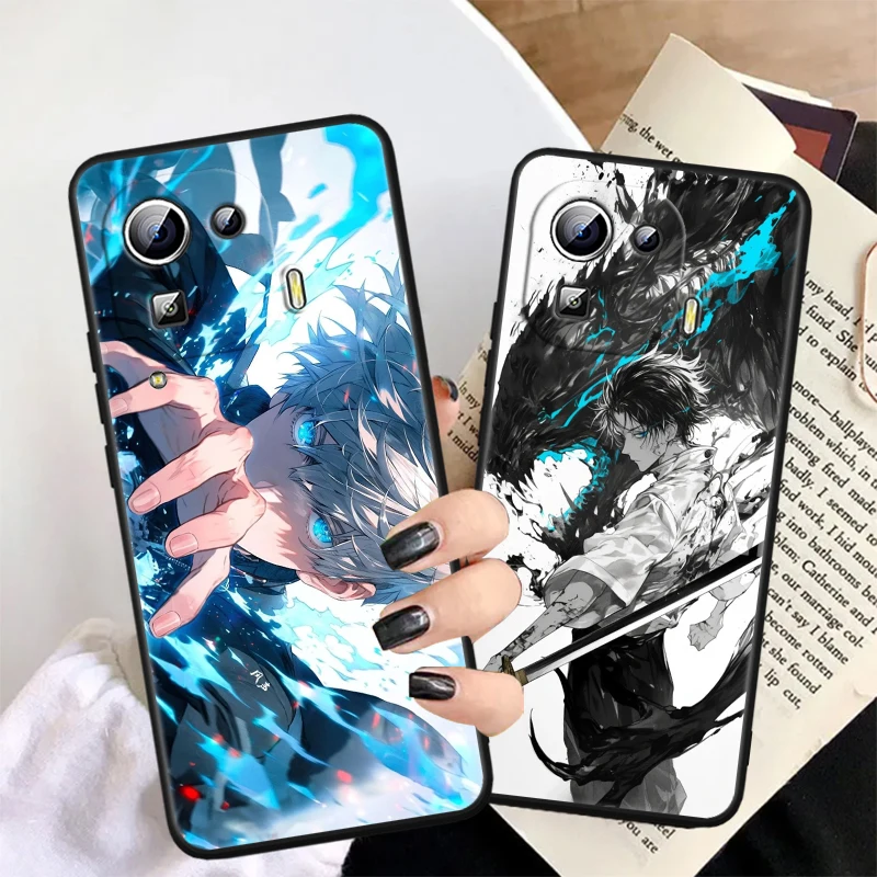 Spell Battle Anime Fashion For Xiaomi Mi 14 13T 13 12T 12 11T 11i 11 10T 10 Pro Lite Ultra 5G Black Funda Phone Case