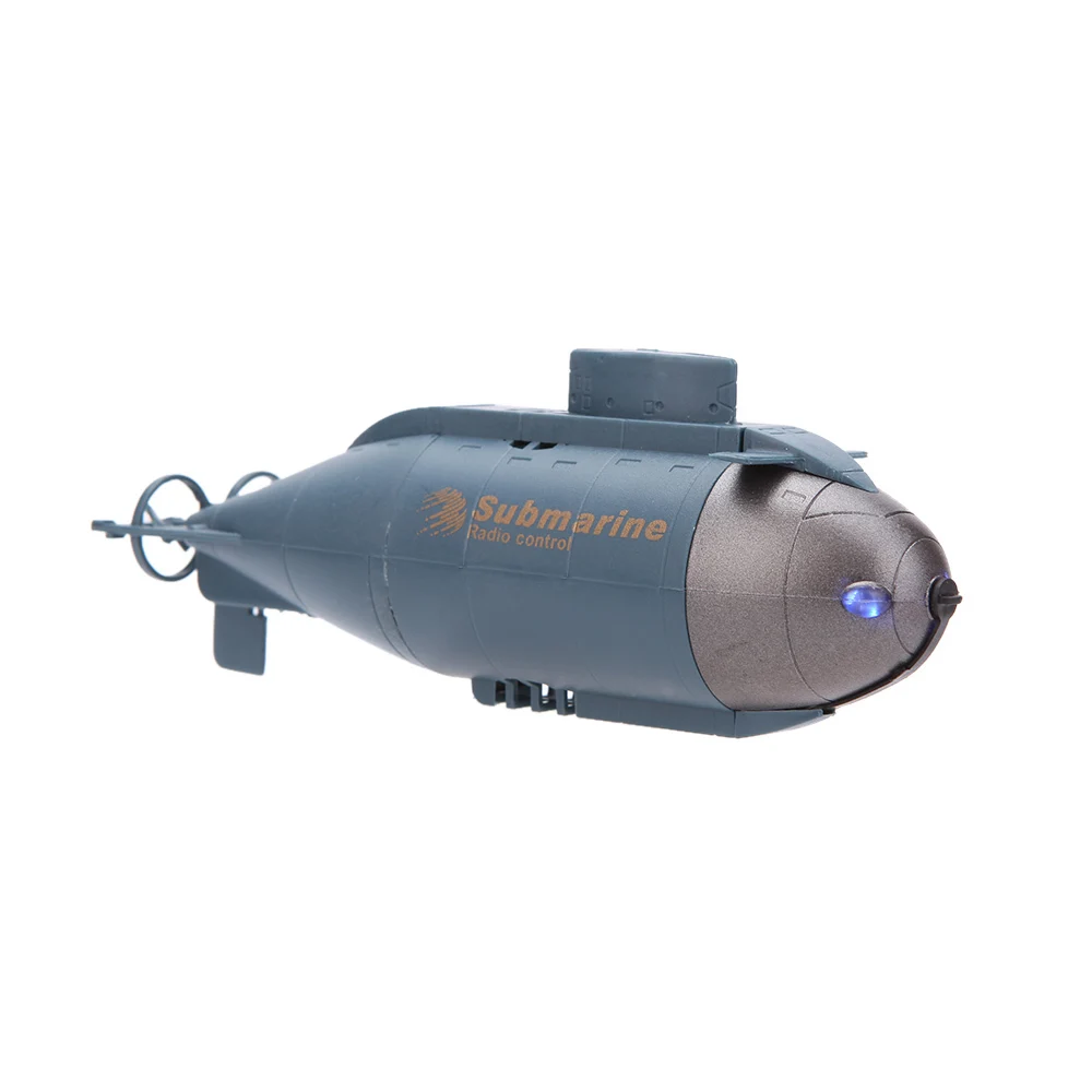 R/C Mini Remote Submarine Radio Ship LED Flashing Speed Boat Simulation Model Toy Gift True Army Making Lifelike Wea pon Set