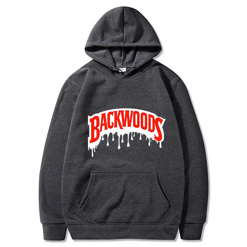 Dripping Backwoods Hoodies Men Fashion Letter Graphic Printed Sweatshirts Women Casual Cool Harajuku Streetwear Hooded Pullovers