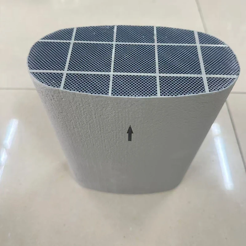 198x103x254mm Diesel Filter SIC DPF FOR Exhaust Diesel Filtration System Honeycomb Carrier for Diesel Vehicles