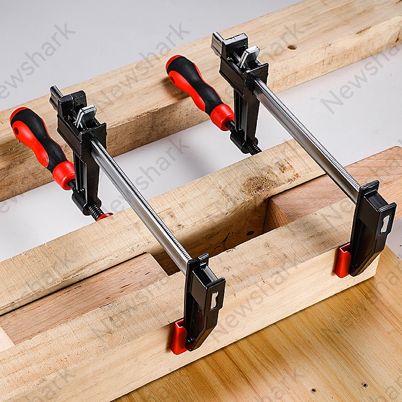 6-Inch F-Shaped Woodworking Fixture Quick Clamp, Woodworking Hard Grip, Decompression Release Suitable for Woodworking DIY Tools