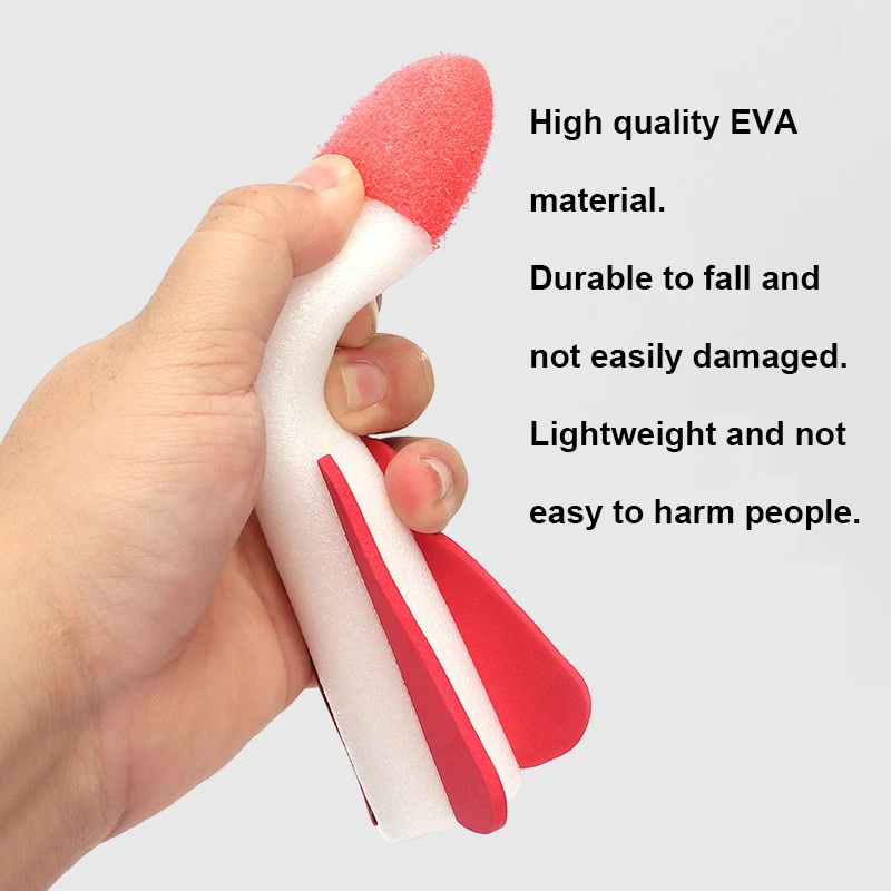 Pompe à air à pédale pour enfants, kit de jouets lanceur de fusée, accessoires de fusée en mousse pour garçons et filles, saut en plein air, lancement de sport, jeu de fusée