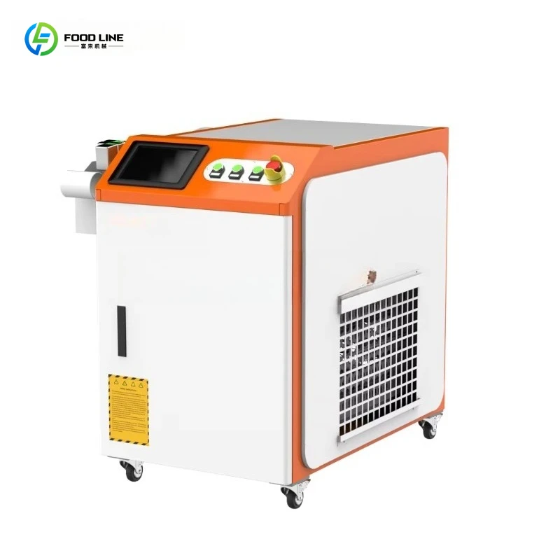 Customized High Power Industrial Laser Cleaning Machine Portable Rust Paint Remover for Metal Wood Surface Cleaning