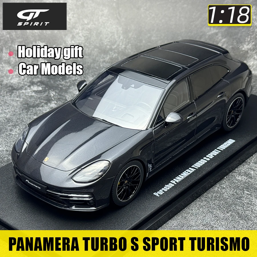 GT Spirit 1/18 scale New PANAMERA TURBO S SPORT TURISMO  Car Model Static Decoration Holiday Gift Collection (sealed design)