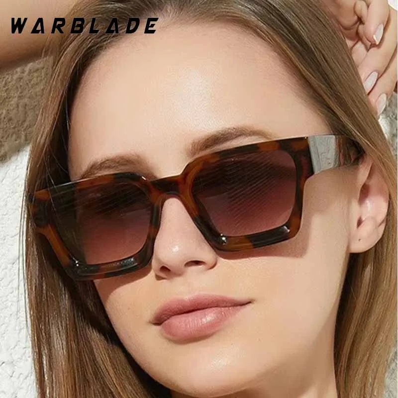 

New Fashion Square Sunglasses Men Women Trendy Brand Designer Sunglass Male Female Summer Traveling Drive Eyeglasses UV400 Gafas