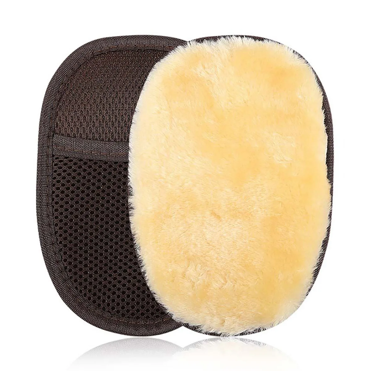 Shoe Gloves Shoe Care Brush Shoes Cleaner Soft Wool Plush Polished Gloves Wipe Shoes Handbag Brushes Leather Care