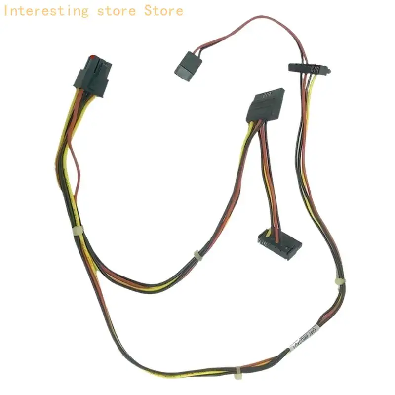 PVC Desktop Drive Power Cable with 6-Pin Input for Storage Repair, Service Work, and Replacement Use Daily Tasks 55KC