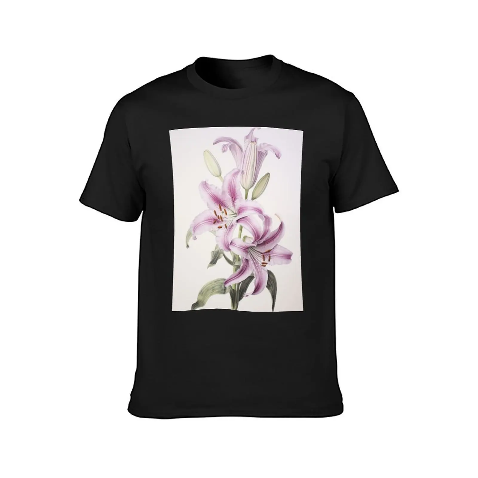 Purple Orchid Flower T-Shirt new edition sweat sweat shirts, men