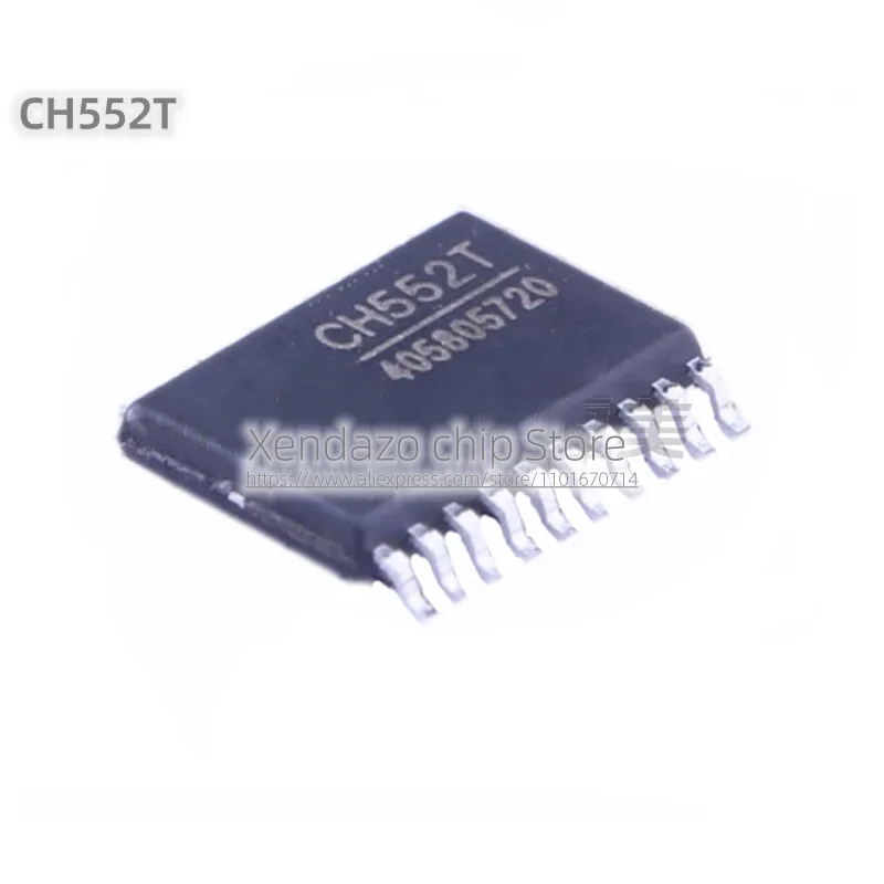 5pcs/lot CH552T TSSOP-20 package Original genuine 16KB 8-bit enhanced USB microcontroller chip