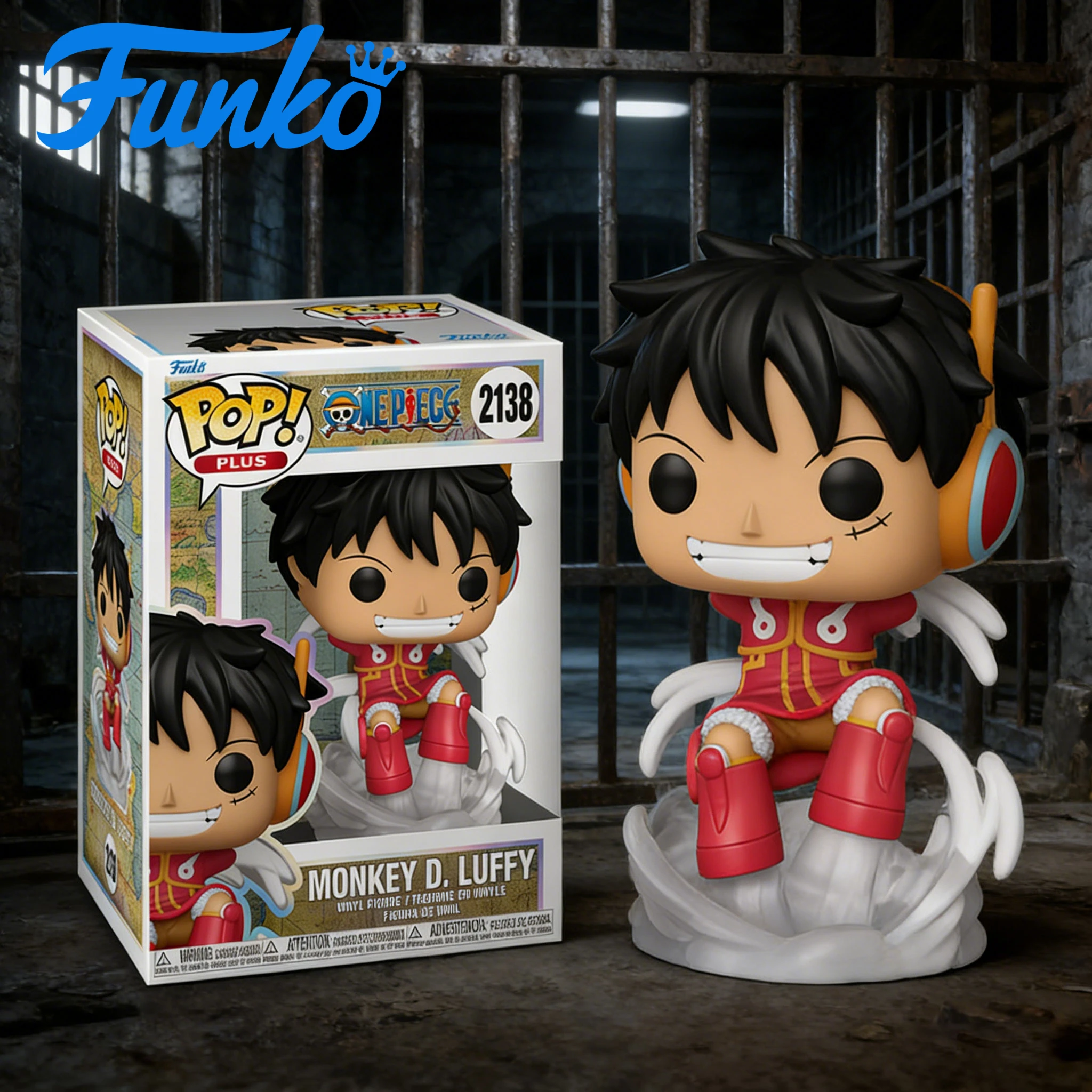 Funko Pop Official Authentic One Piece Luffy Figurine Merchandise - New Year Gift - Christmas, New Year & Birthday Presents for view 2